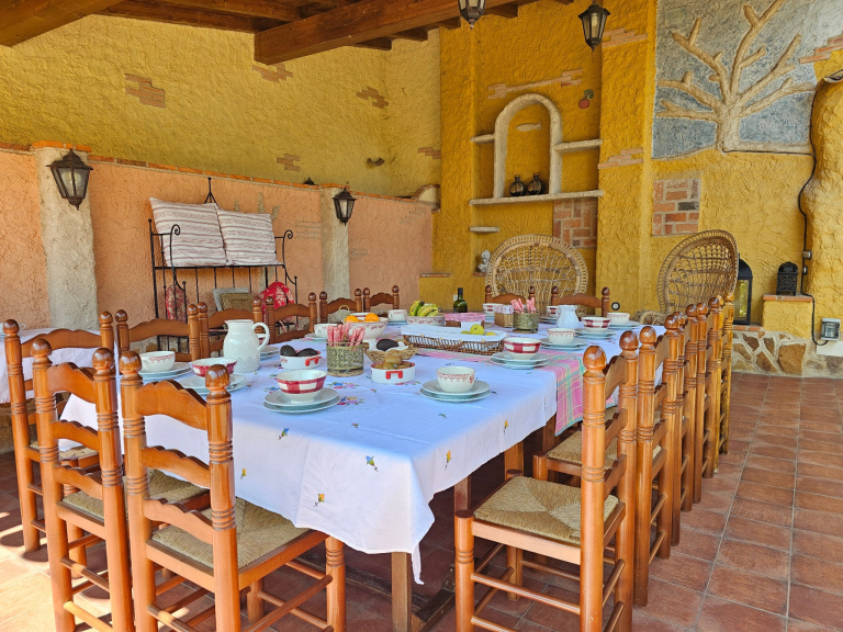 porche casa rural Valladolid