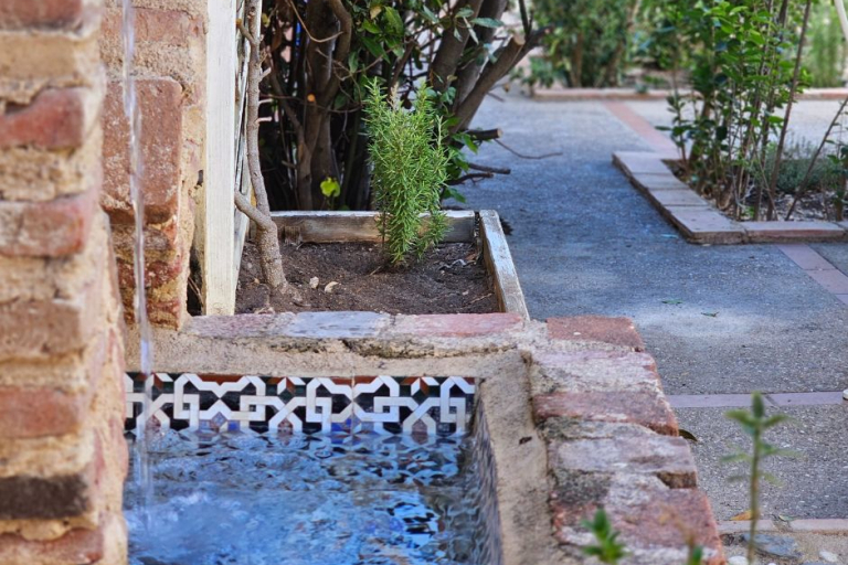 Water channel, Andalusian garden