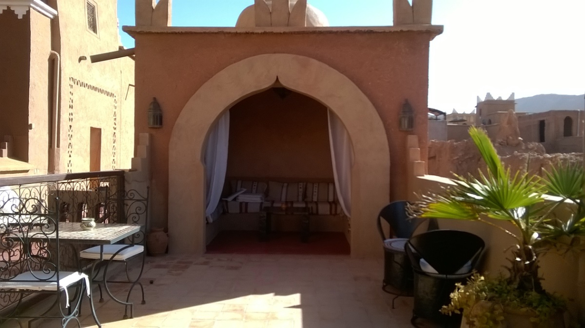Iwán kasbah Ouarzazate
