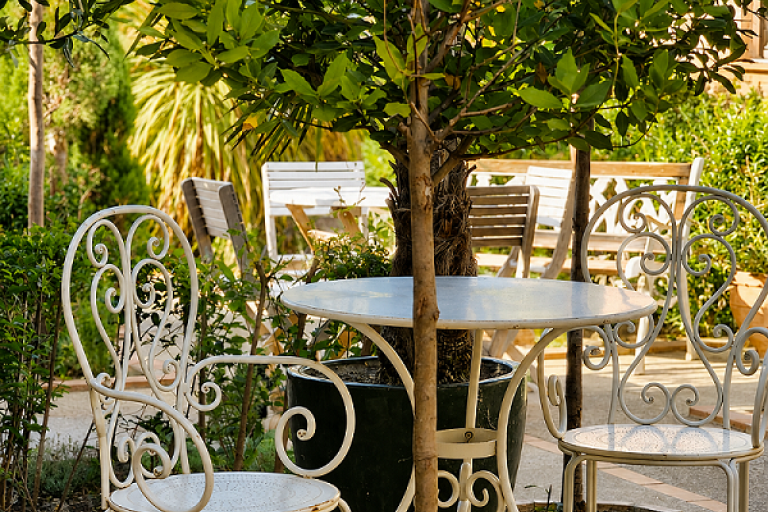Detalle jardín