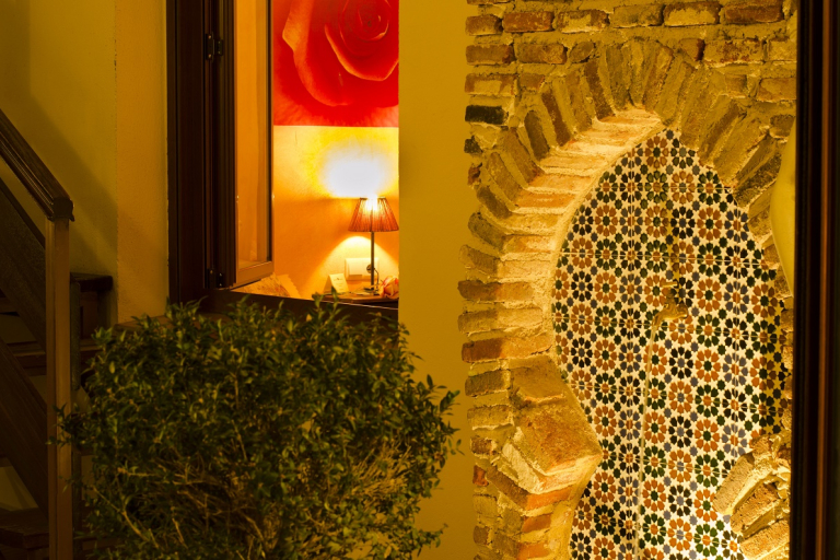 Casa rural con patio