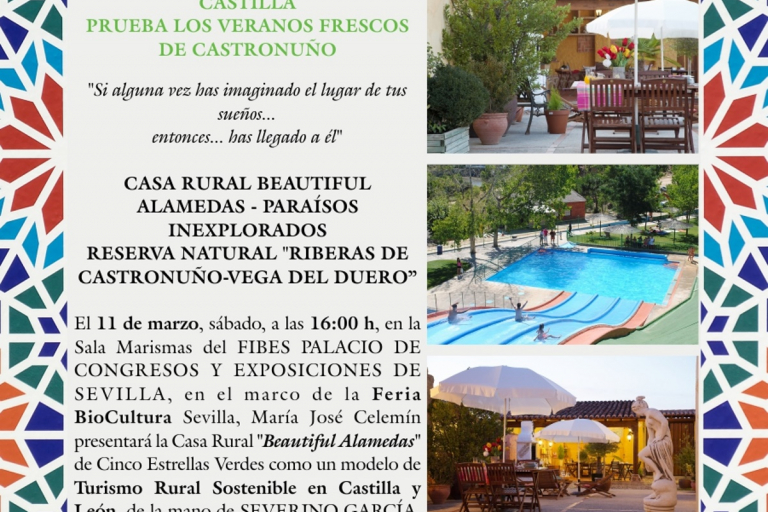 Casas rurales ecológicas y sostenibles Valladolid, Castilla y León, turismo responsable